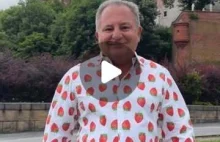 Makłowicz w truskaweczce prosi