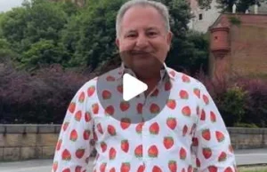 Makłowicz w truskaweczce prosi