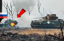 Bradley easy kills Russian tanks in battle