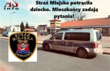 Darłowo. Straż Miejska potrąciła dziecko. 2 latka i babcia w szpitalu!