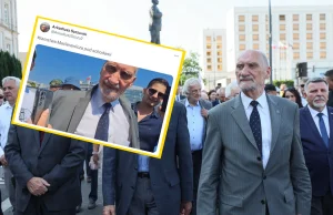 Awantura na obchodach miesięcznicy. "Macierewicz, oddaj 30 mln, złodzieju!"