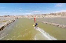 Ponad 100 km/h deską windsurfingową