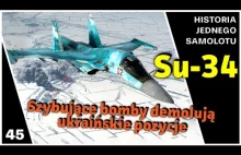 Su-34 - Ciężkie Suchoje i Szybujące B---y Demolują Ukraińskie Pozycje Obronne