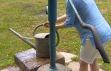 Grzywna lub areszt grozi działkowcom za korzystanie ze studni.