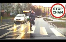 Szeryf przejścia dla pieszych w Szczecinie #1010 Wasze Filmy