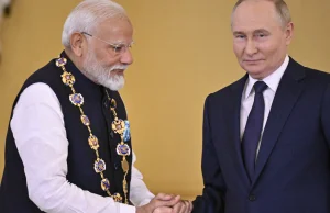 Premier Indii przyjechał do Moskwy. Nazwał Władimira Putina "przyjacielem"