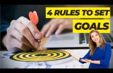 4 Rules need to remember for setting Goals