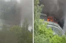 Duży pożar koło Moskwy. Media: Zginęło 7 osób