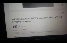 Podejrzani sprzedawcy... BMW 335i N54 N63 Wtryskiwacze