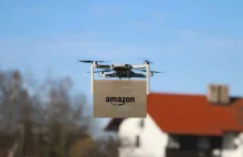 Dron zamiast kuriera? Amazon testuje nowy sposób dostawy