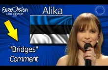 Alika - "Bridges" - Estonia | Eurovision Song Contest 2023 | Reakcja [EN/PL/EE]