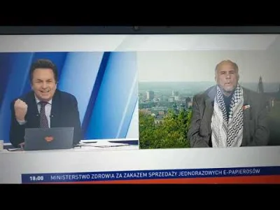 Palestyńczyk masakruje dziennikarza TVP w sprawie Izraela (Omar Faris)