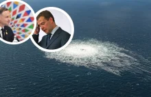 Miedwiediew przedstawia scenariusz ataków na Nord Stream. Pojawia się w nim Duda