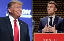 Macron o "amerykańskich wasalach". Trump wulgarnie o jego wizycie w Chinach - bl