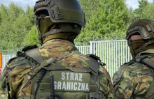 Migrant na granicy ukradł radiotelefon polskiemu żołnierzowi