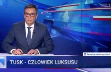 Obuwie Tuska wystąpiło w "Wiadomościach TVP". "Kostium podstarzałego playboya".