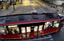 "Przejażdżka" na dachu tramwaju kosztowała go pięć tysięcy złotych