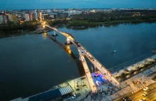 Warszawa ma nowy most. Najdłuższy taki w Polsce