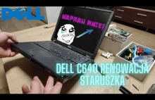 c640 naprawa i odnowa zdezelowanego retro DELL-a.