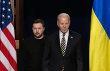 Biden Zełenski. Pomoc USA "Tak długo, jak będziemy mogli"