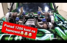 Ponad 1200 koni na hamowni. Arabski tuning