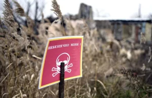 Jedna trzecia Ukrainy zaminowana. Kijów ostrzega przed "efektem domina"