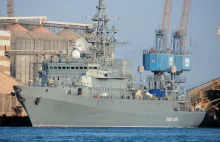 Atak dronów na rosyjski okręt zwiadowczy na Morzu Czarnym