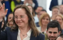 Mar Galcerán jest pierwszym hiszpańskim parlamentarzystą z zespołem Downa