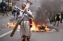 Masowe protesty we Francji. Ponad 2 miliony ludzi wyszło na ulice.