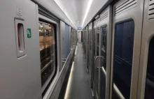 Pasażer zamknął się w toalecie podczas kontroli biletów w pociągu