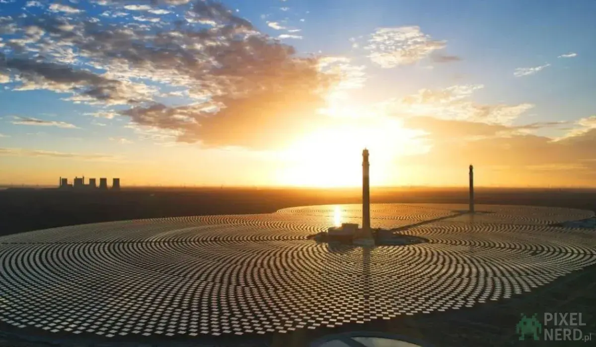 Chińczycy zbudowali pierwszą na świecie elektrownię słoneczną z dwiema wieżami.