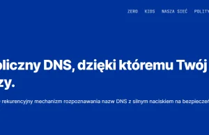 DNS0 - europejski publiczny DNS udostępniony za darmo
