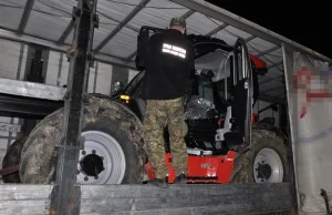 Straż Graniczna: Skradziona we Francji maszyna odzyskana w Polsce
