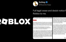 Roblox planuje pozwać Youtubera RealSchlep za zgłaszanie pedofili?