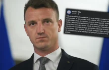 Poseł Konfederacji szarpał się z policją. A. Bodnar wnosi o uchylenie immunitetu