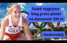 *WIDEO* Adrianna Sułek wygrywa bieg na 100 metrów przez płotki