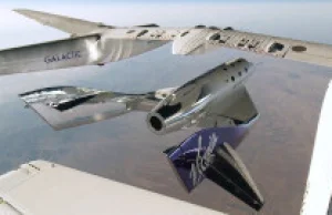 Ostatni testowy start Virgin Galactic przed komercyjnymi lotami w kosmos