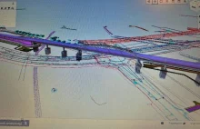 Wiadukt nad... drugim wiaduktem, 25 metrów nad ziemią? Tak może przebiegać Kolej