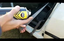Pasy bezpieczeństwa nie chcą się zwijać? Jak naprawić? Spray K2 Belso