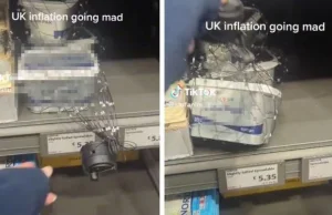Wielka Brytania: Inflacja i kradzieże. Masło zabezpieczono siatką