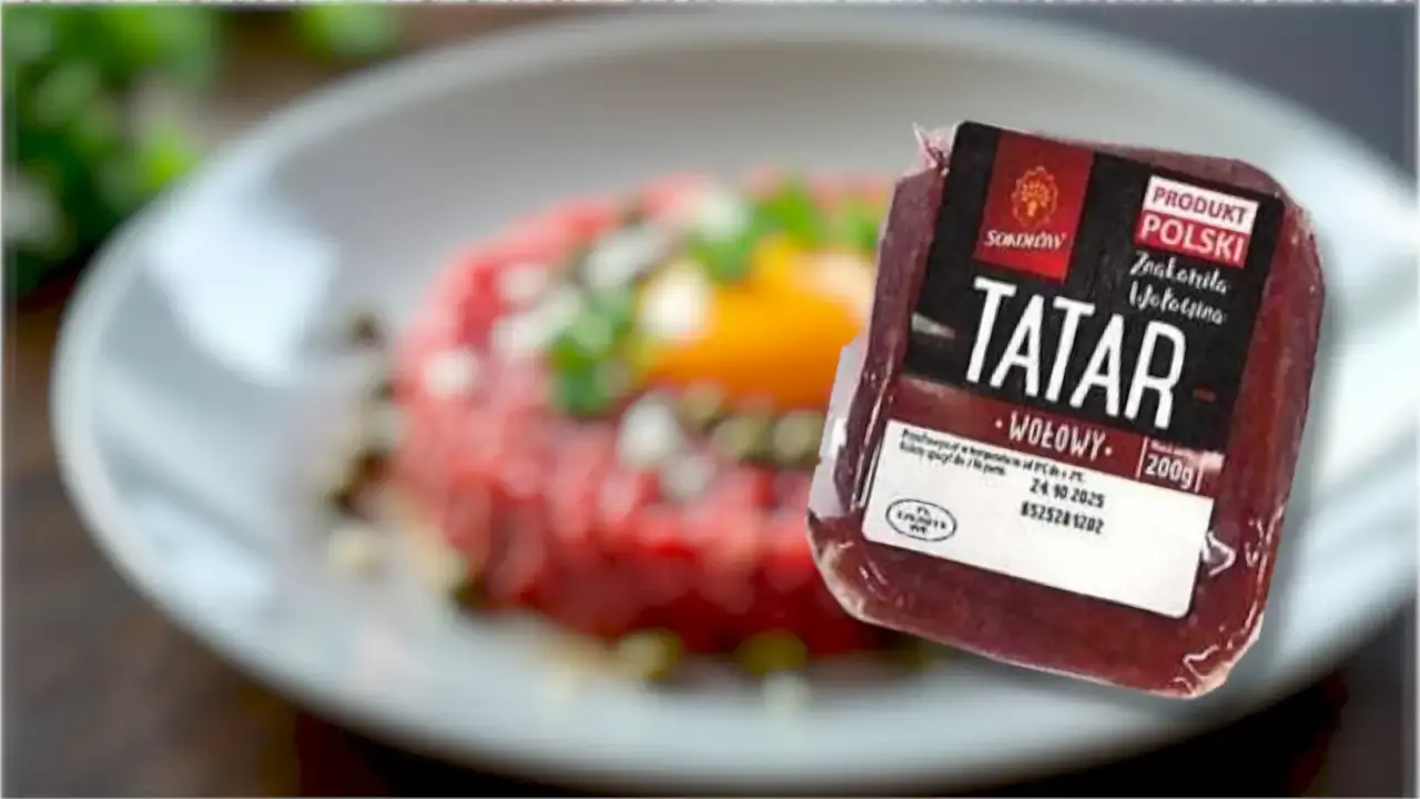 Uwaga, tatar do wycofania! Wykryto groźne bakterie E. coli w produkcie Sokołów