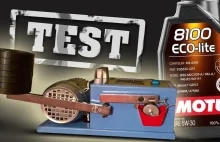 Motul 8100 Eco-lite 5W30 Test olejów silnikowych Piotr Tester - YouTube