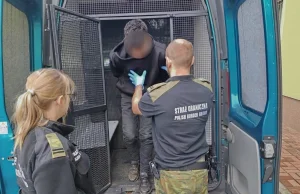 Funkcjonariusze SG zatrzymali cudzoziemca, którzy stanowił zagrożenie dla bezpie