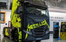 Firma IVECO wystawi na sprzedaż 72 ciężarówki "Metallica"