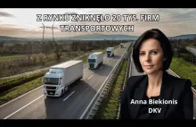 W krótkim okresie z rynku zniknęło 20 tysięcy firm transportowych