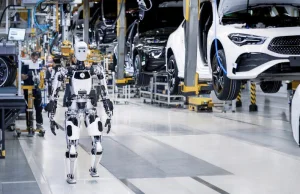 Mercedes testuje roboty humanoidalne do mało wymagających, powtarzalnych zadań