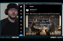Elon Musk griluje niszczy reportera BBC na temat disinformacji TLDR