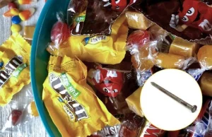 Ktoś włożył gwóźdź do cukierka i dał dziecku. Policja bada sprawę