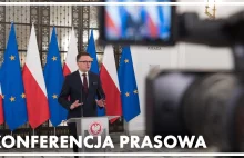 Konferencja marszałka Sejmu Szymona Hołowni - Projekty 3 komisji śledczych