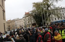 Protest w Krakowie przeciwko Strefie Czystego Transportu
